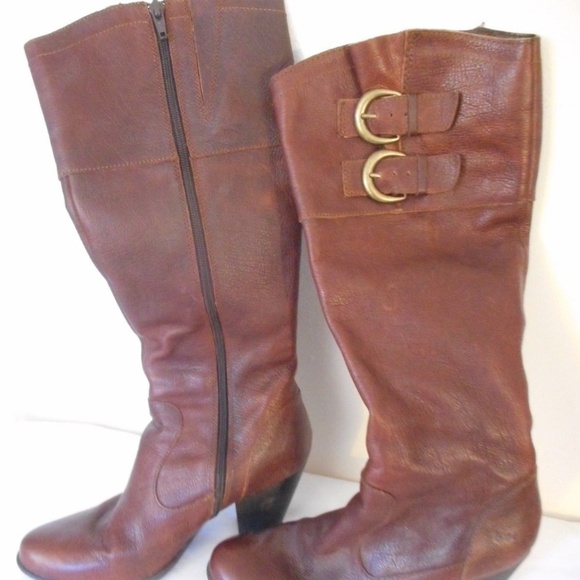 Born of Concept BOC Brown Leather Boot - Picture 1 of 8